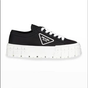 PRADA
50mm Logo Flatform Sneakers
$950